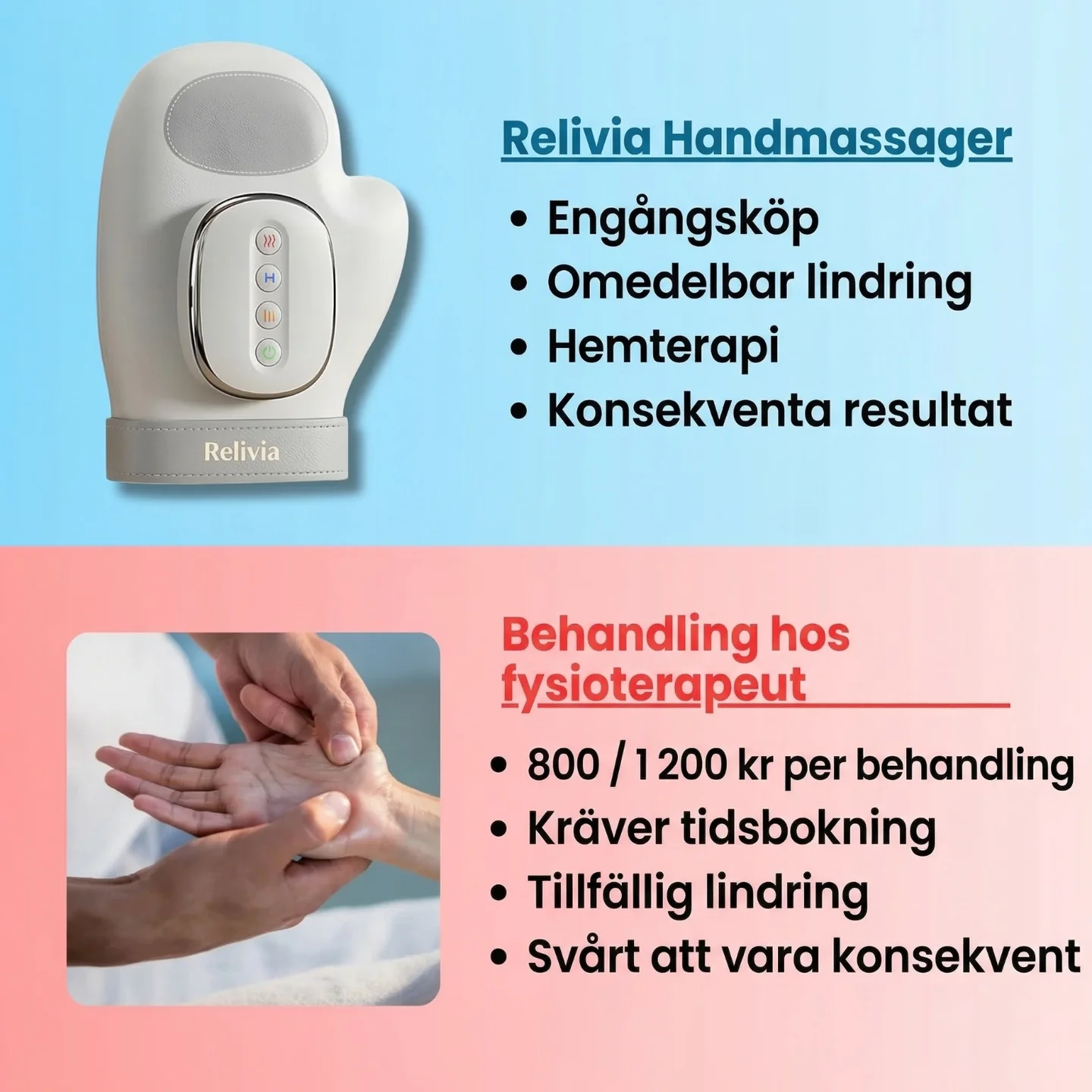 Handmassager mot artros, karpaltunnelsyndrom & ledsmärta